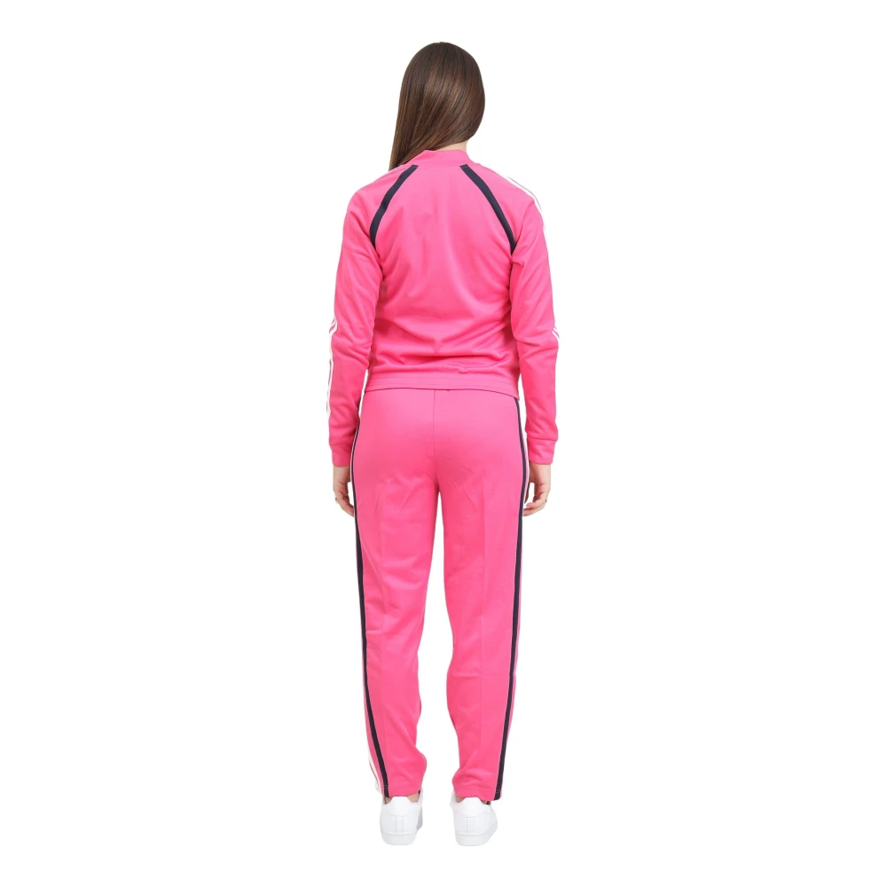 Adidas Sportieve Teamsport Fuchsia Jurk Pink Dames