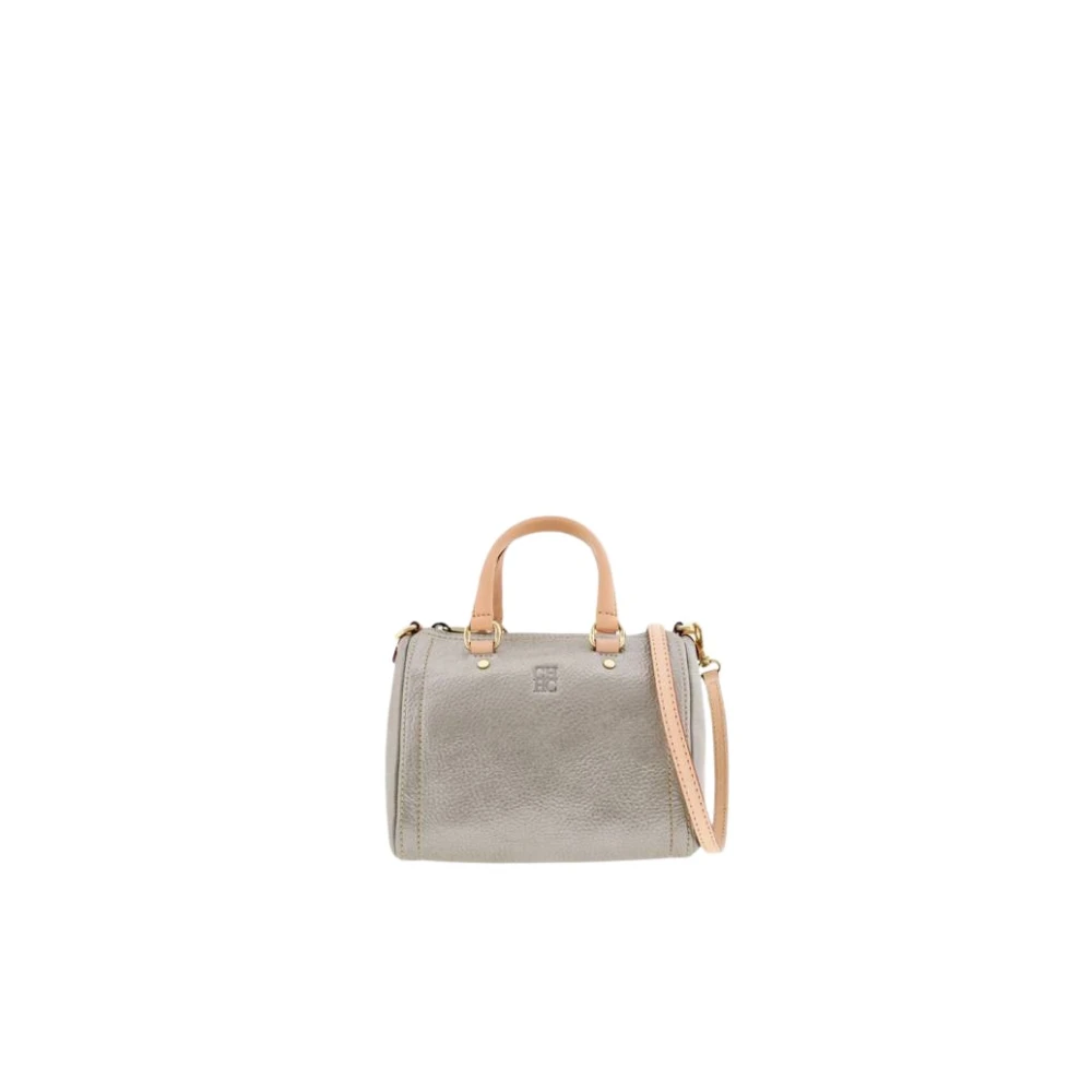 Carolina Herrera Mini Zilveren Schoudertas Andy 5 Gray Dames