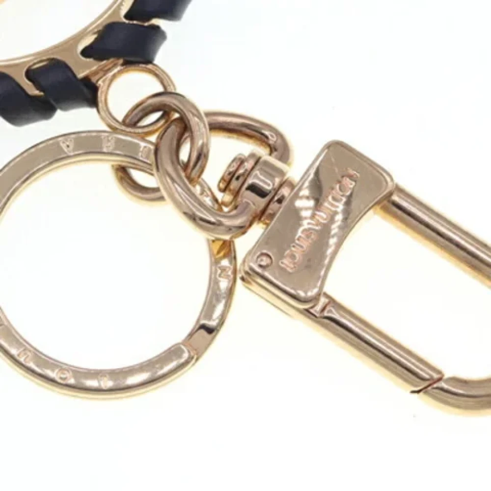 Louis Vuitton Vintage Pre-owned Metal key-holders Yellow Dames