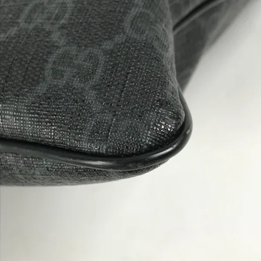 Gucci Vintage Pre-owned Canvas gucci-bags Black Heren