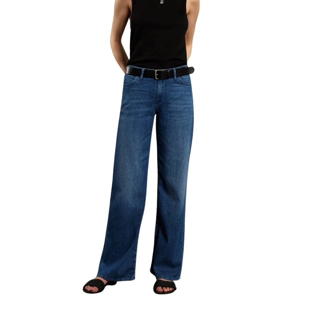 3X1 Canvas Chic Style Charlie Broek Blue Dames