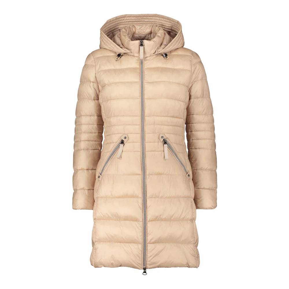 Betty Barclay Gewatteerde jas met capuchon Beige Dames