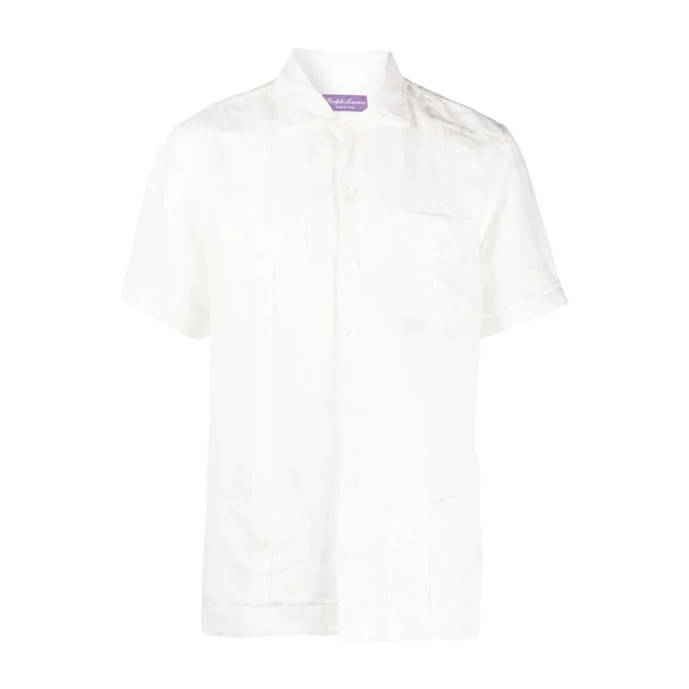 Ralph Lauren Witte Casual Korte Mouw Shirt White Heren