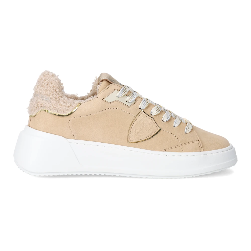 Philippe Model Damen Beige Schuhe, 38 Eugröße:
