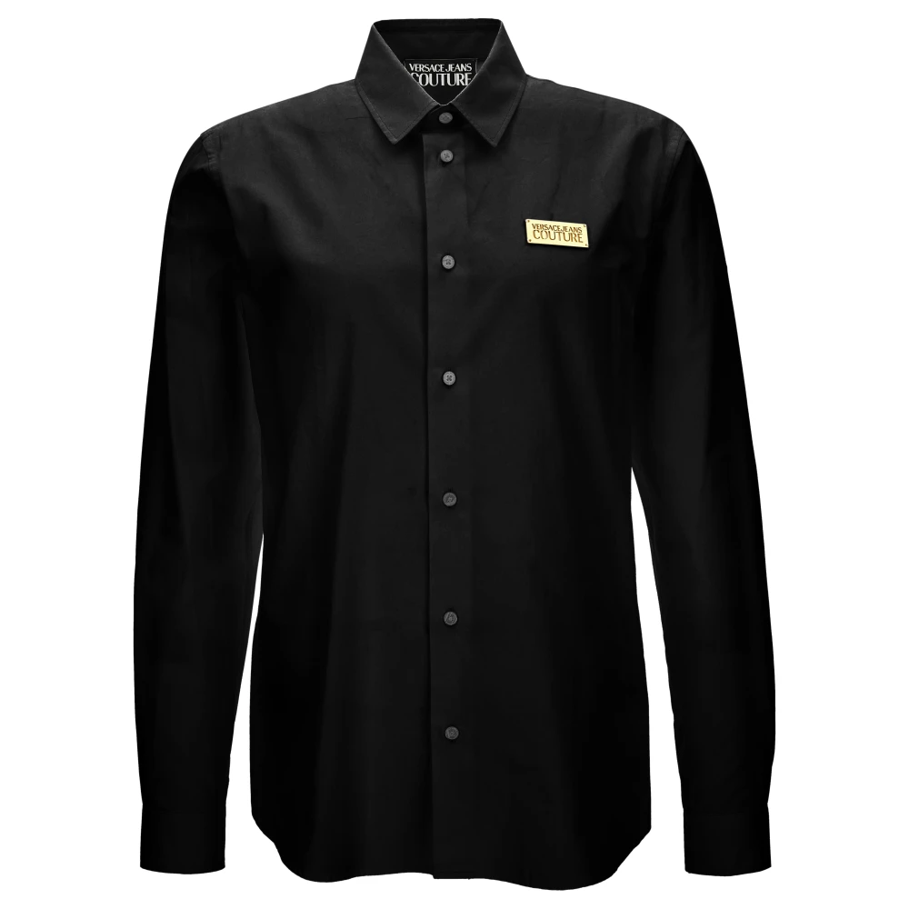 Versace Jeans Couture Herren Schwarz Shirts, K, Xlgröße: