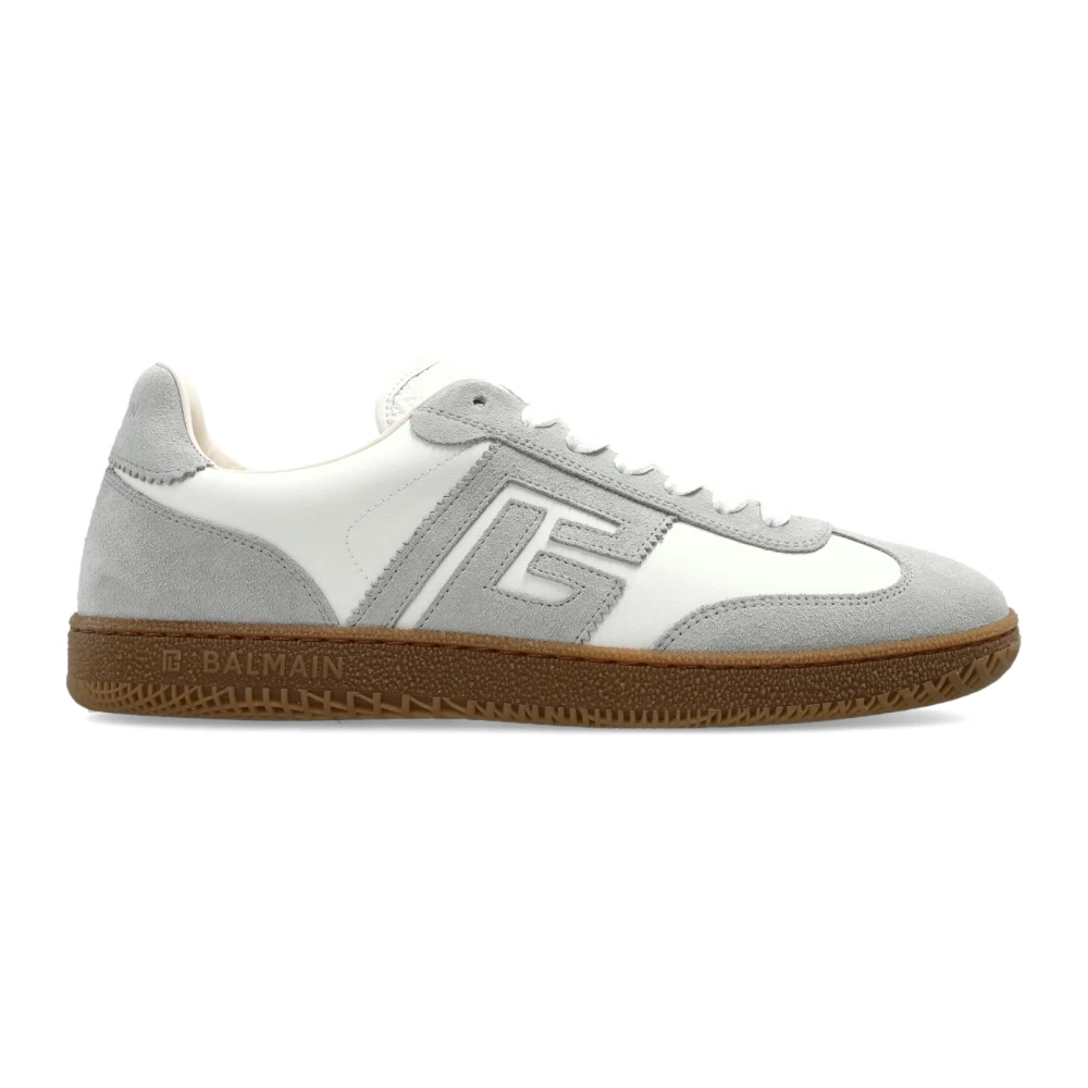 Balmain Donna Grigio - Scarpe Sportive Swan - Shoes - 40 Eu