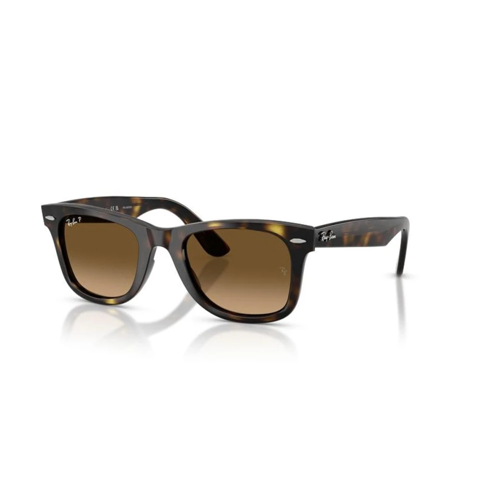 Ray-Ban Wayfarer RB4340, Havana Polarized Sunglasses Polarized Brown Gradient lenses, Mojo Glasses - Image 5