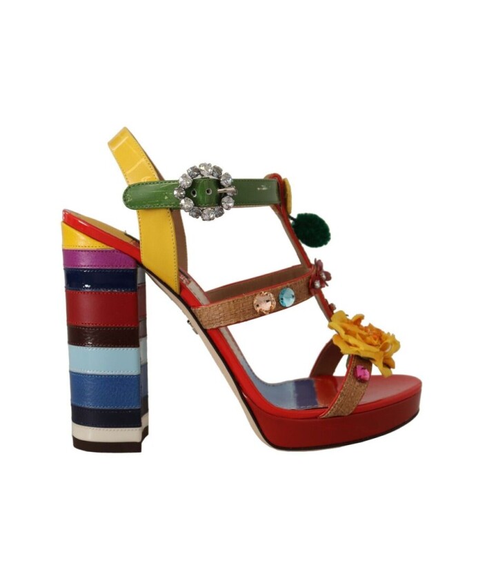 bloemenapplicatie-multicolor-leren-sandaal