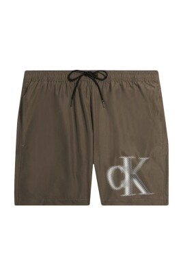 heren-zwemshorts-effen-kleur-logo