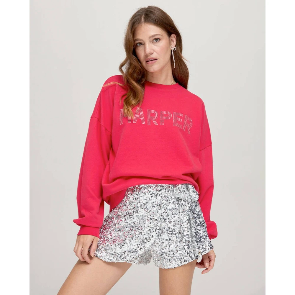 Harper & Yve Sweatshirt Rhine-Sw Pink Dames