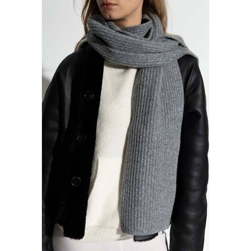 Lisa Yang Kasjmier sjaal Gray Dames