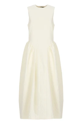 Embossed Floral Maxi Dress