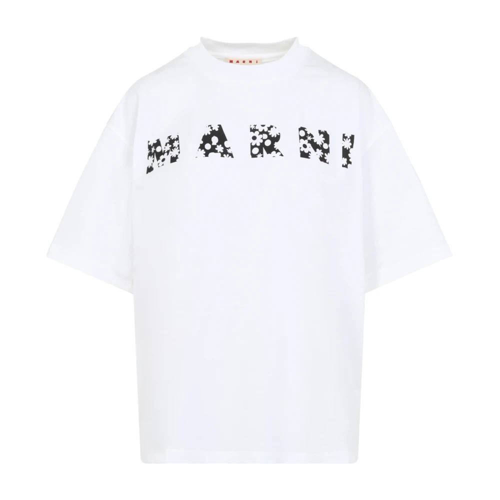 Marni Women's White T-Shirts, S, T-Shirt Casual Chic Style