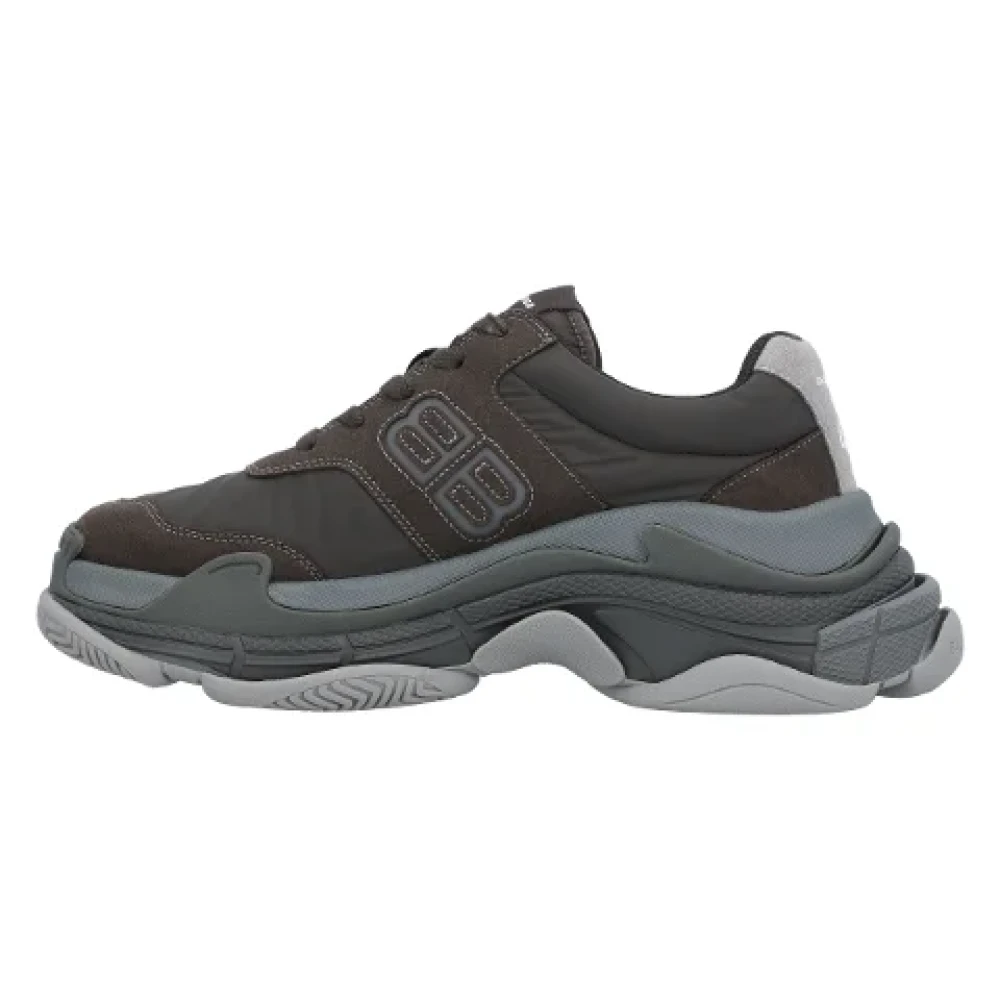 Balenciaga Nylon sneakers Heren Schoenen Grijs