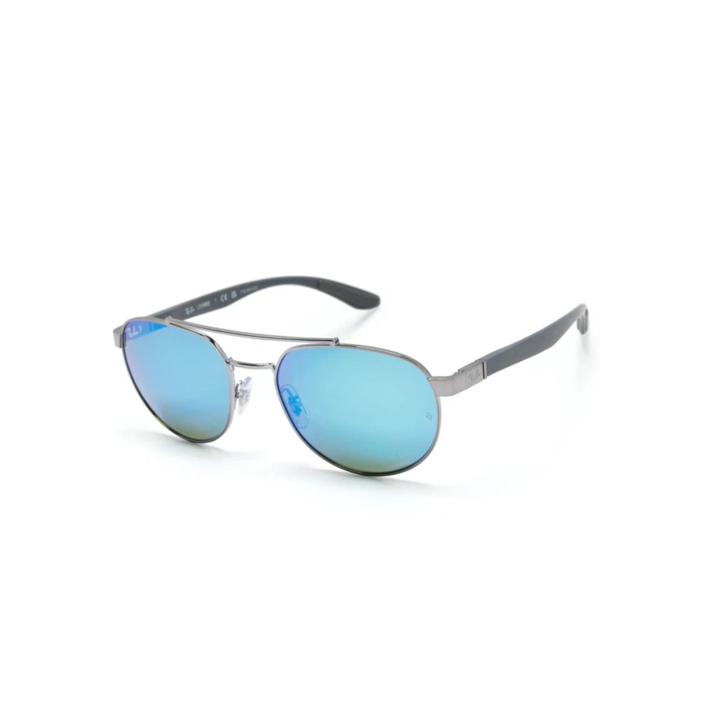 Ray-Ban Gray Sunglasses, Unisex, 56 Mm, Rb3736ch 004A1 Sunglasses