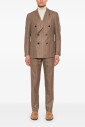 bruin-double-breasted-jas-en-broek