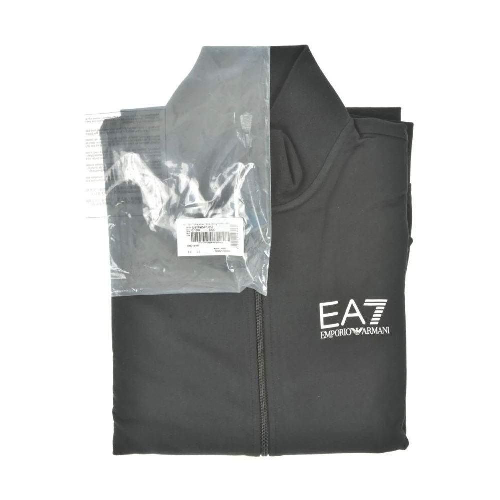 Emporio Armani EA7 Hoodie Black Heren