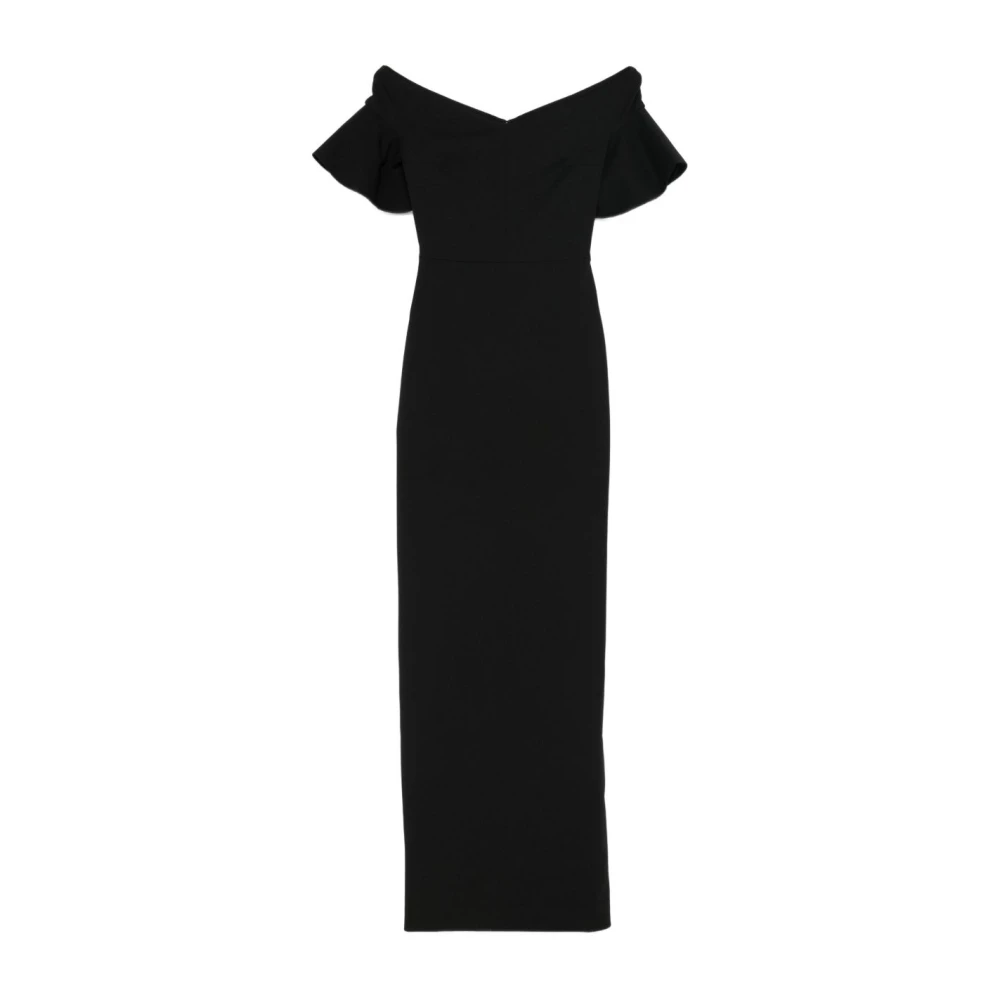 Solace London Women's Black Cielo Maxi Dress - Gowns - Xs - Dresses