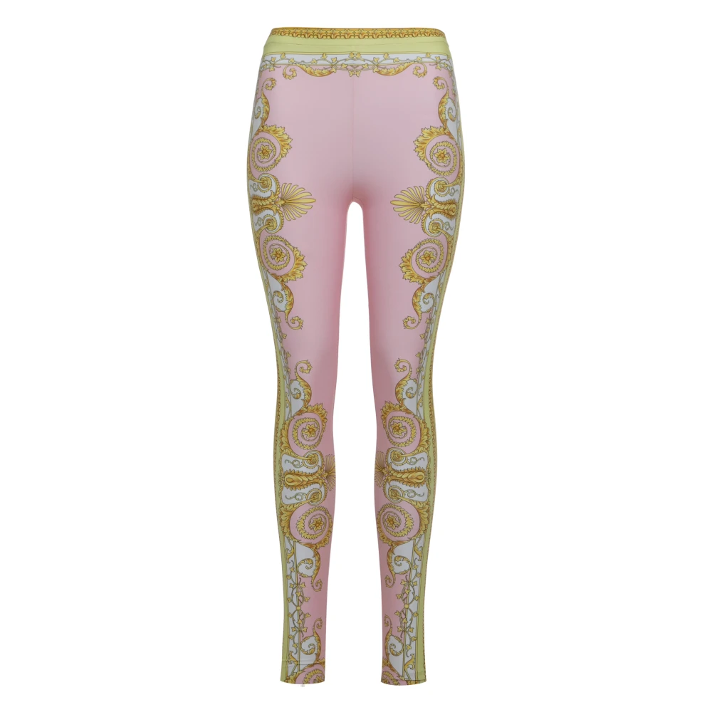Versace Women's Multicolor Leggings, Xs, Barocco Leggings