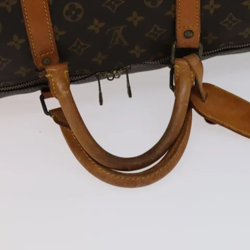 Louis Vuitton Vintage Pre-owned Canvas travel-bags Brown Dames