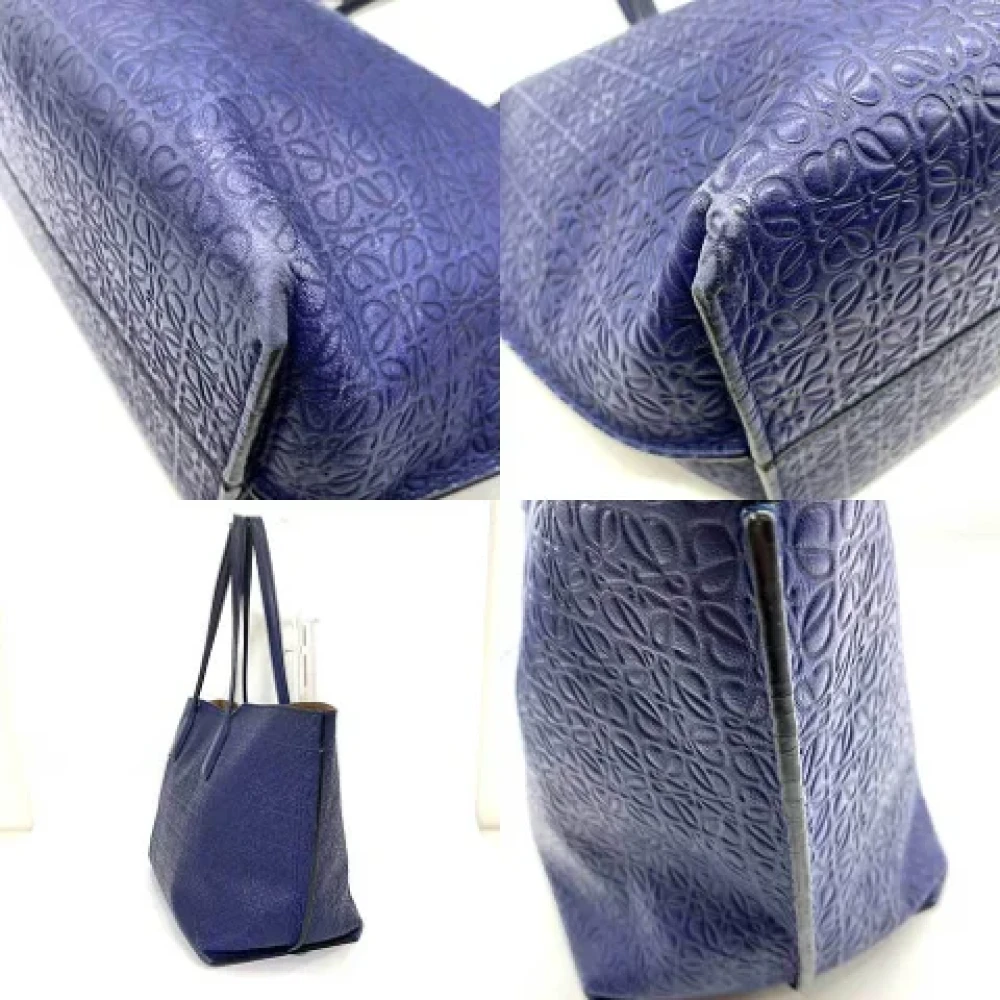 Loewe Pre-owned Fabric totes Blue Dames