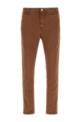brown-stretch-cotton-pant