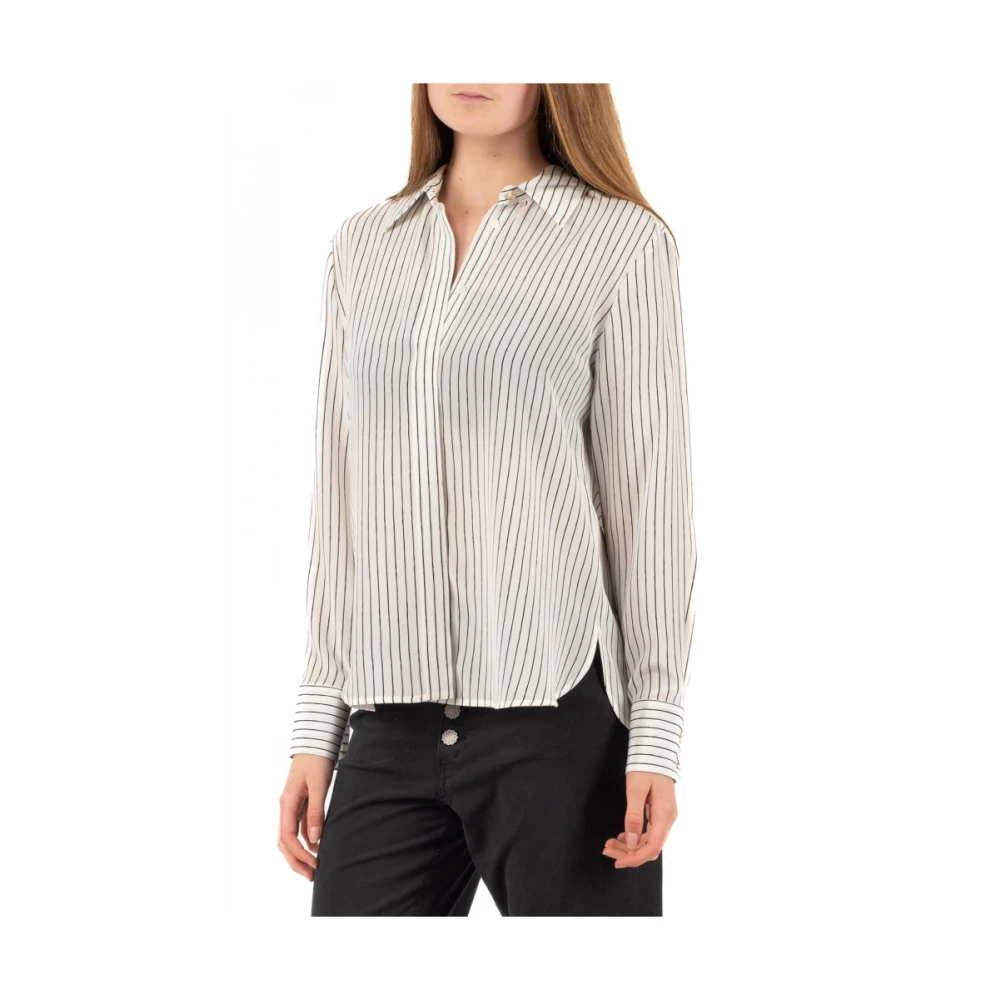 Max Mara Studio Elegante Studio Blouse White Dames