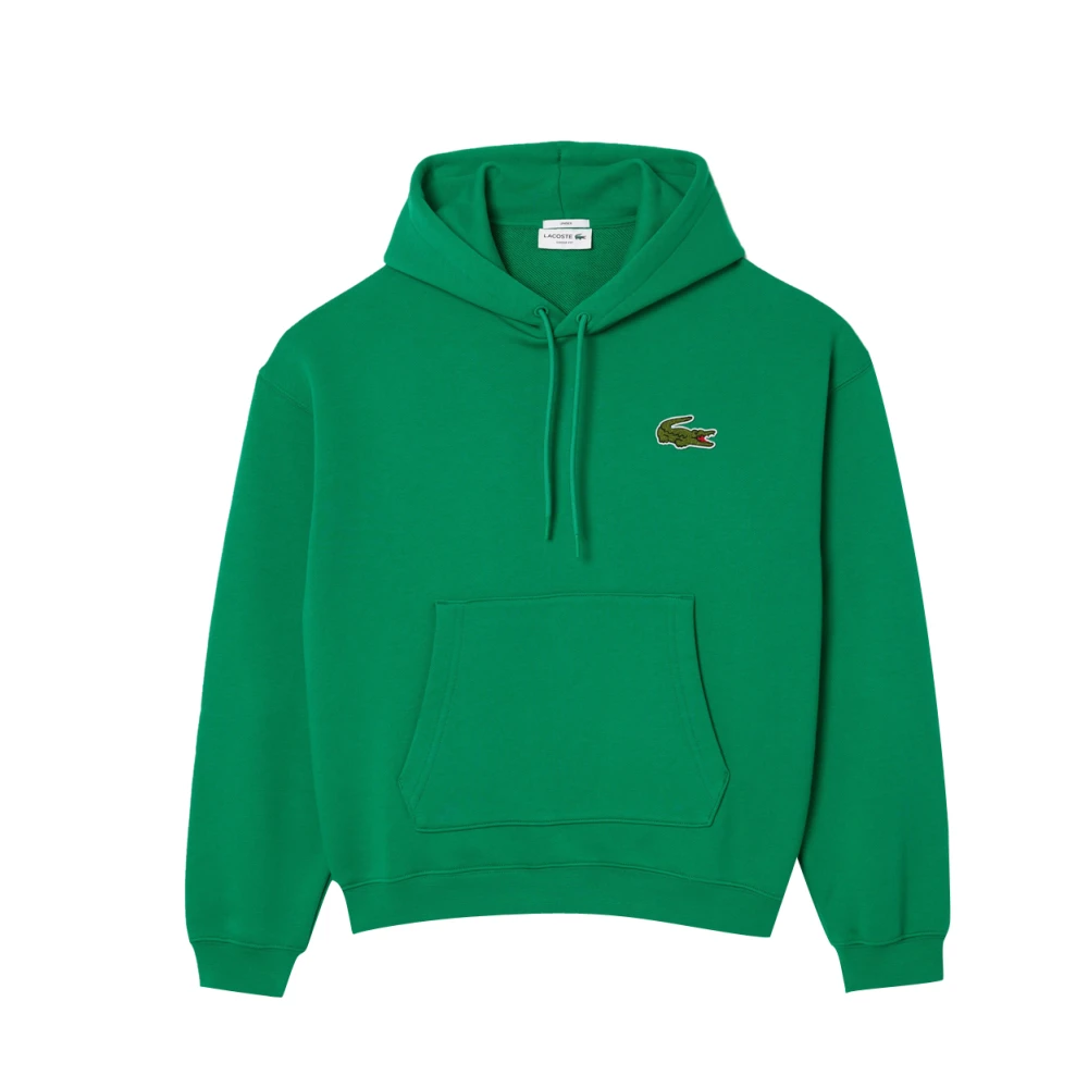 Lacoste Groene hoodie Geavanceerde sportkleding heropleving Green Heren