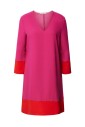 fuchsia-v-neck-dress-nuble-model