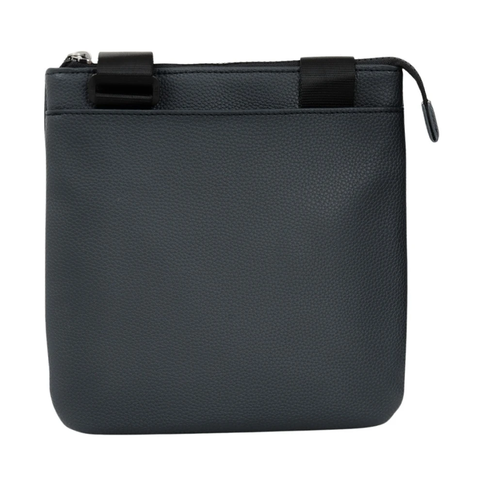 Armani Exchange Blauwe Schoudertas Klassiek Ontwerp Blue Heren