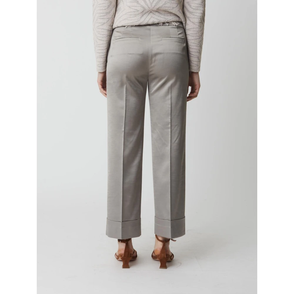 Via Masini 80 Stijlvolle Broek Gray Dames