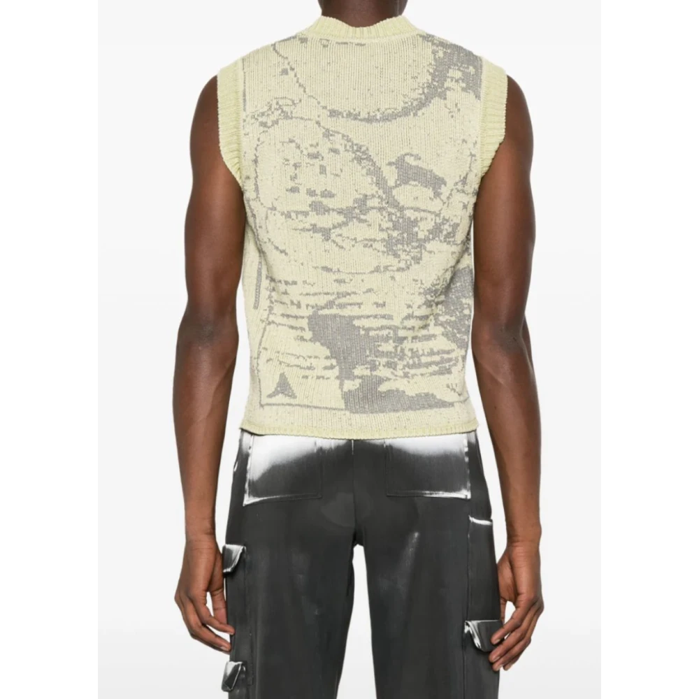 ROA Groene Appel Vest voor Stijlvolle Look Multicolor Heren