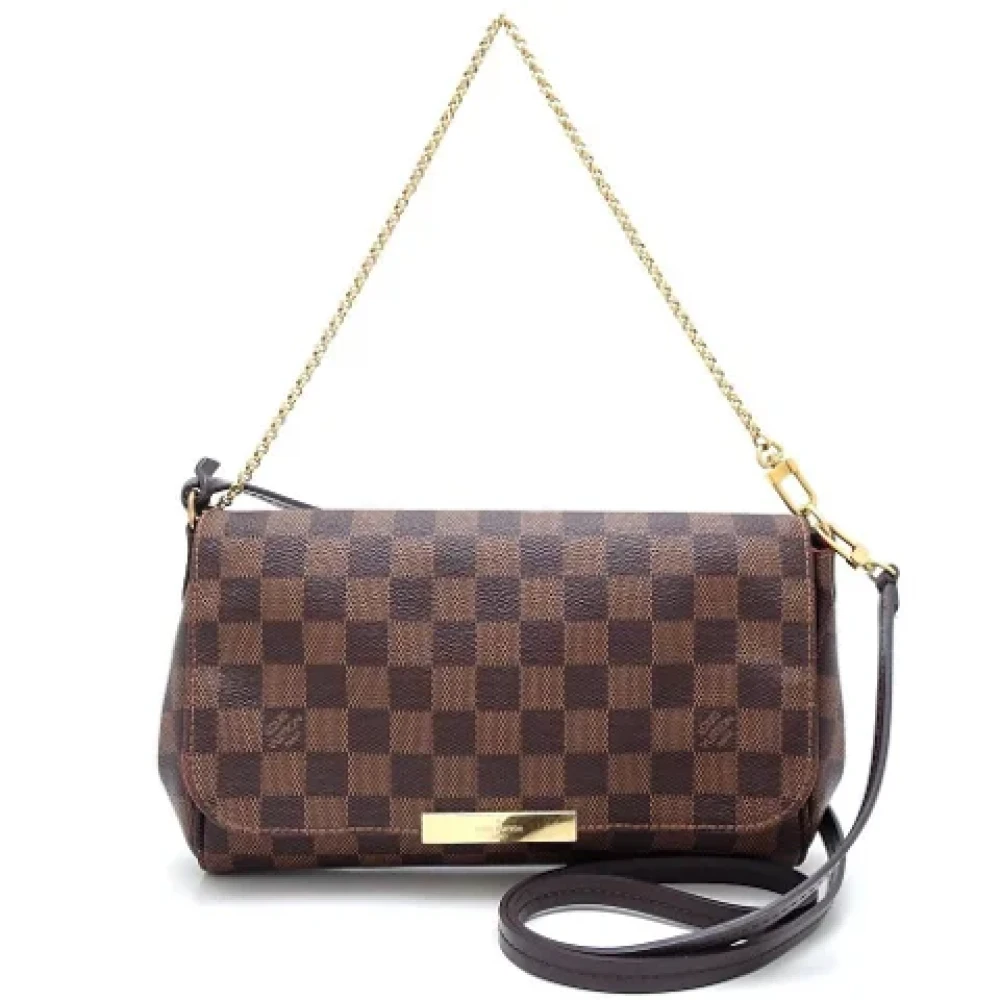 Louis Vuitton Vintage Pre-owned Canvas louis-vuitton-bags Brown Dames