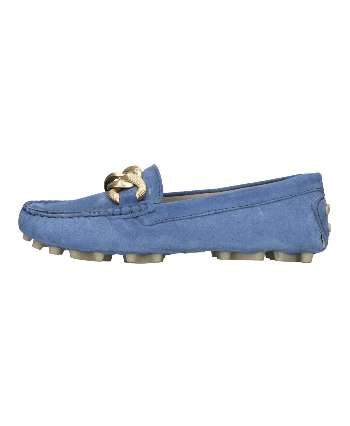 chaussures-plates-bleu-clair