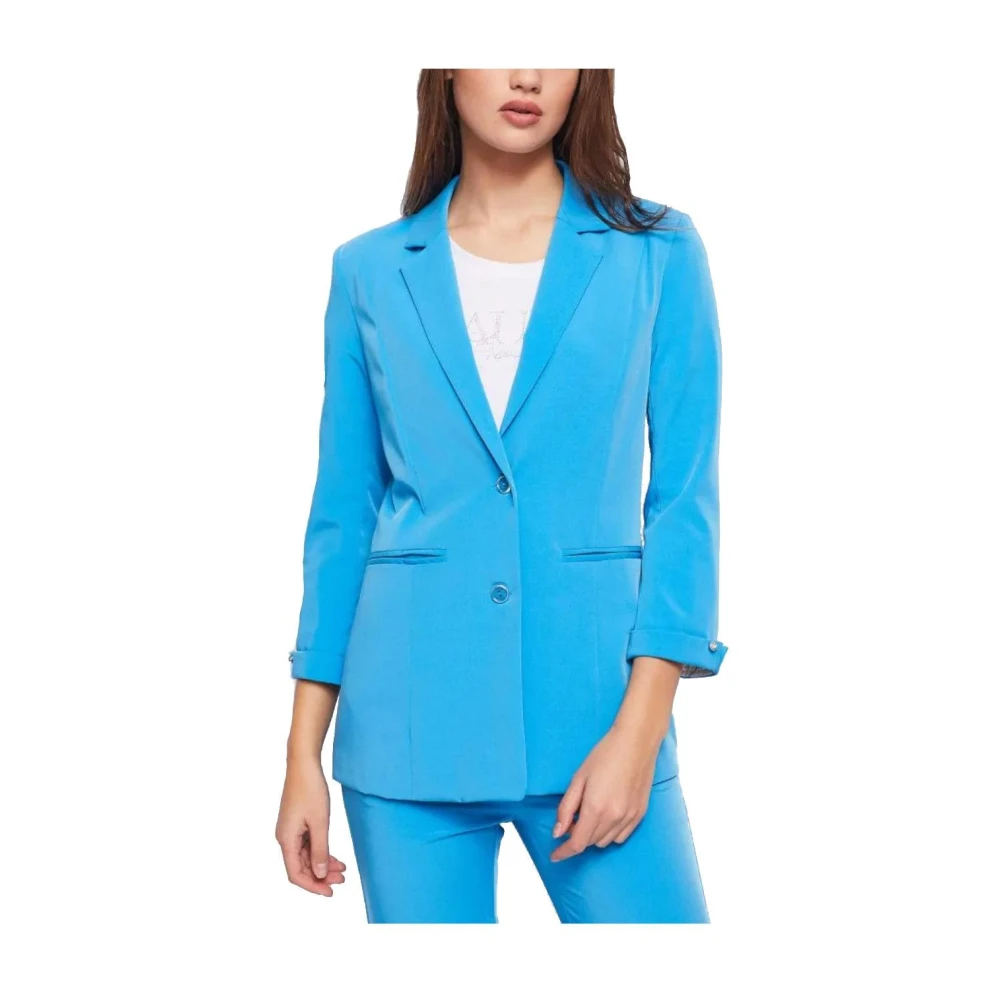 Gaudi Women's Blue Blazers, S, Blazer
