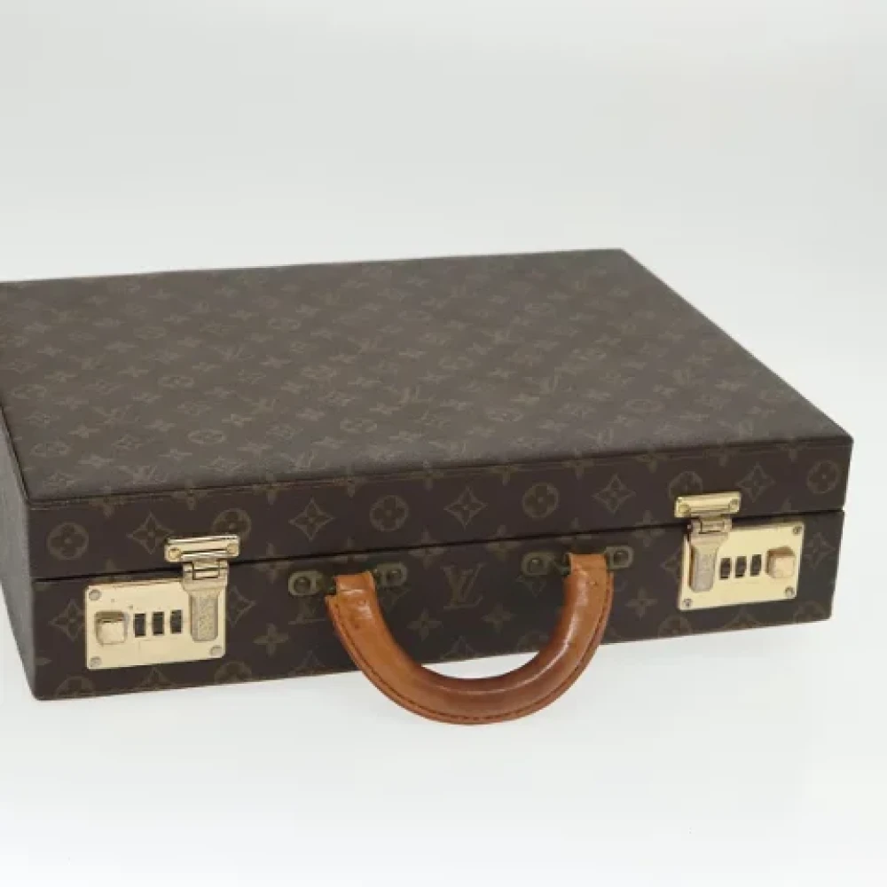 Louis Vuitton Vintage Pre-owned Canvas handbags Brown Dames