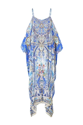 Drop Shoulder Strap Kaftan Ottoman Opulance