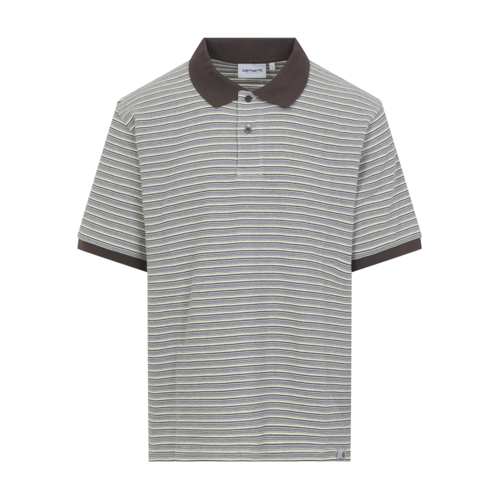 Carhartt Wip Men's Multicolor Polo Shirts, M, Dion Polo