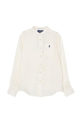 white-linen-mandarin-collar-shirt