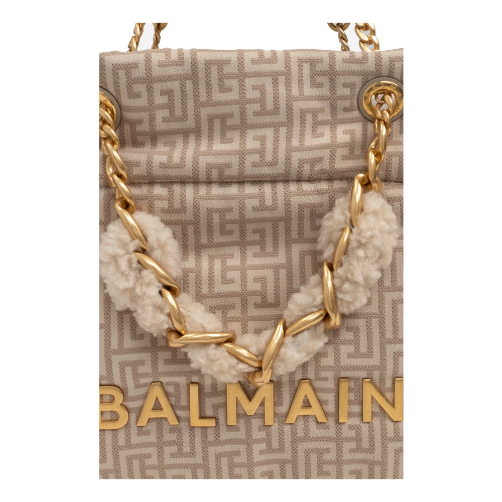 Balmain shopper type tas Beige Dames