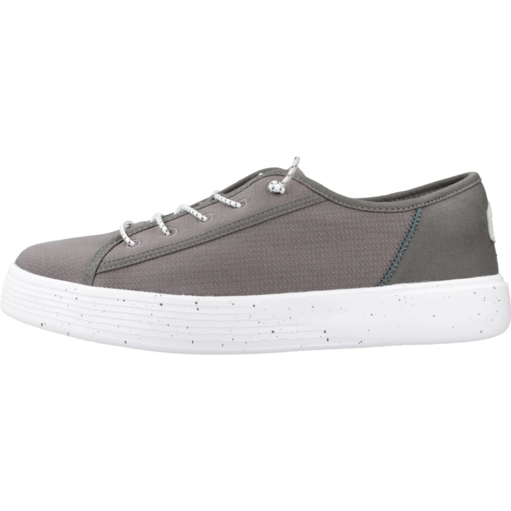 Hey Dude Sport Mesh Sneakers voor Mannen Heren Schoenen Grijs