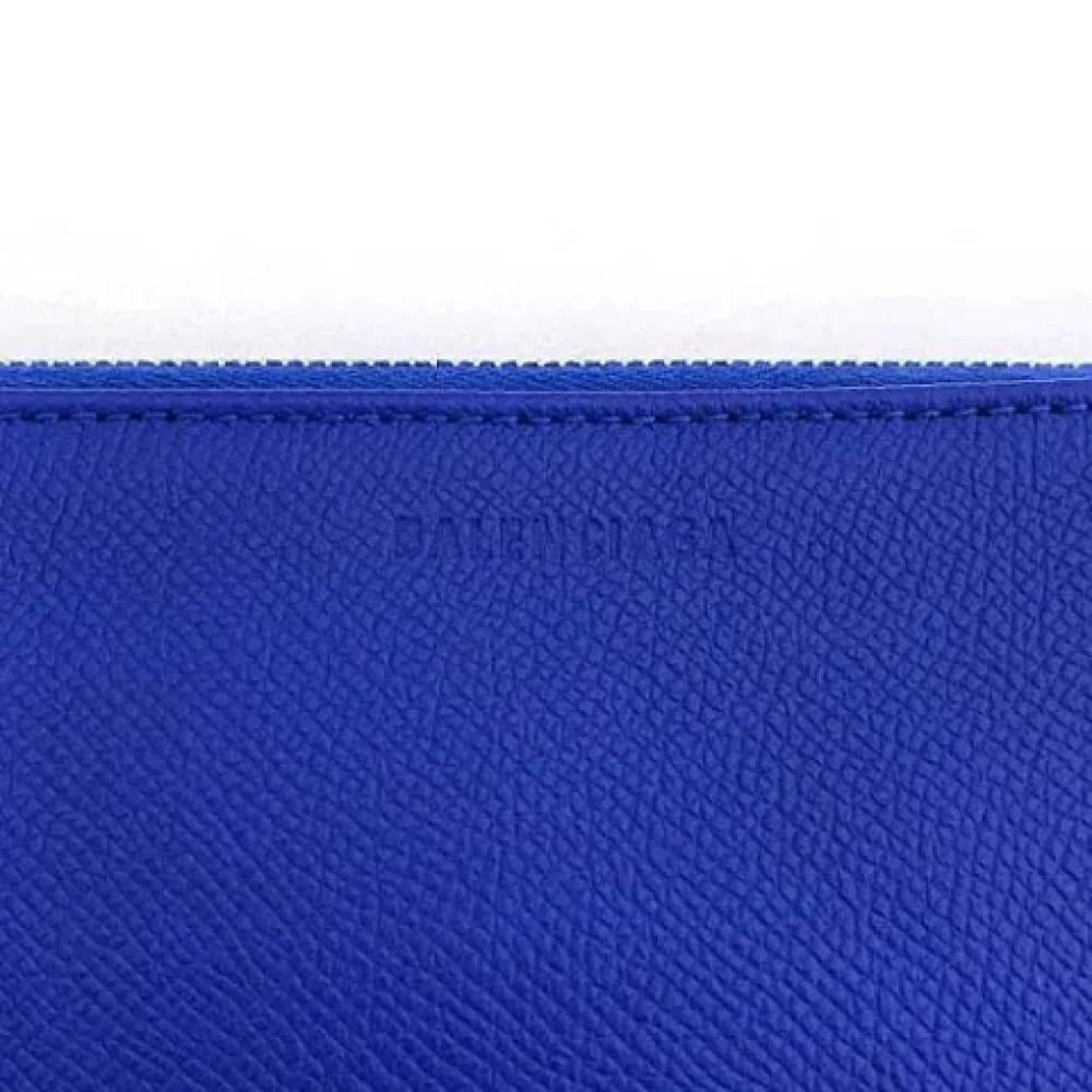 Balenciaga Vintage Pre-owned Leather balenciaga-bags Blue Dames