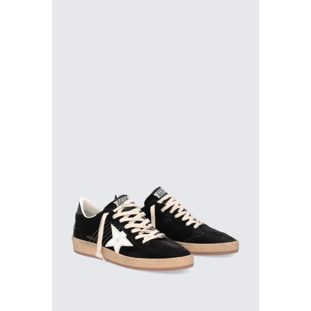 Golden Goose Zwarte Ballstar Sneakers Black Dames