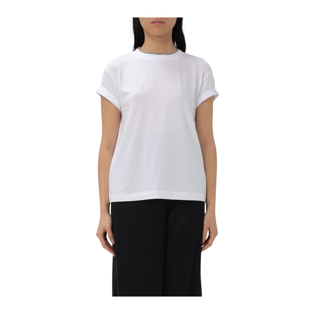 Tops > T-Shirts - - Brunello Cucinelli - Modalova