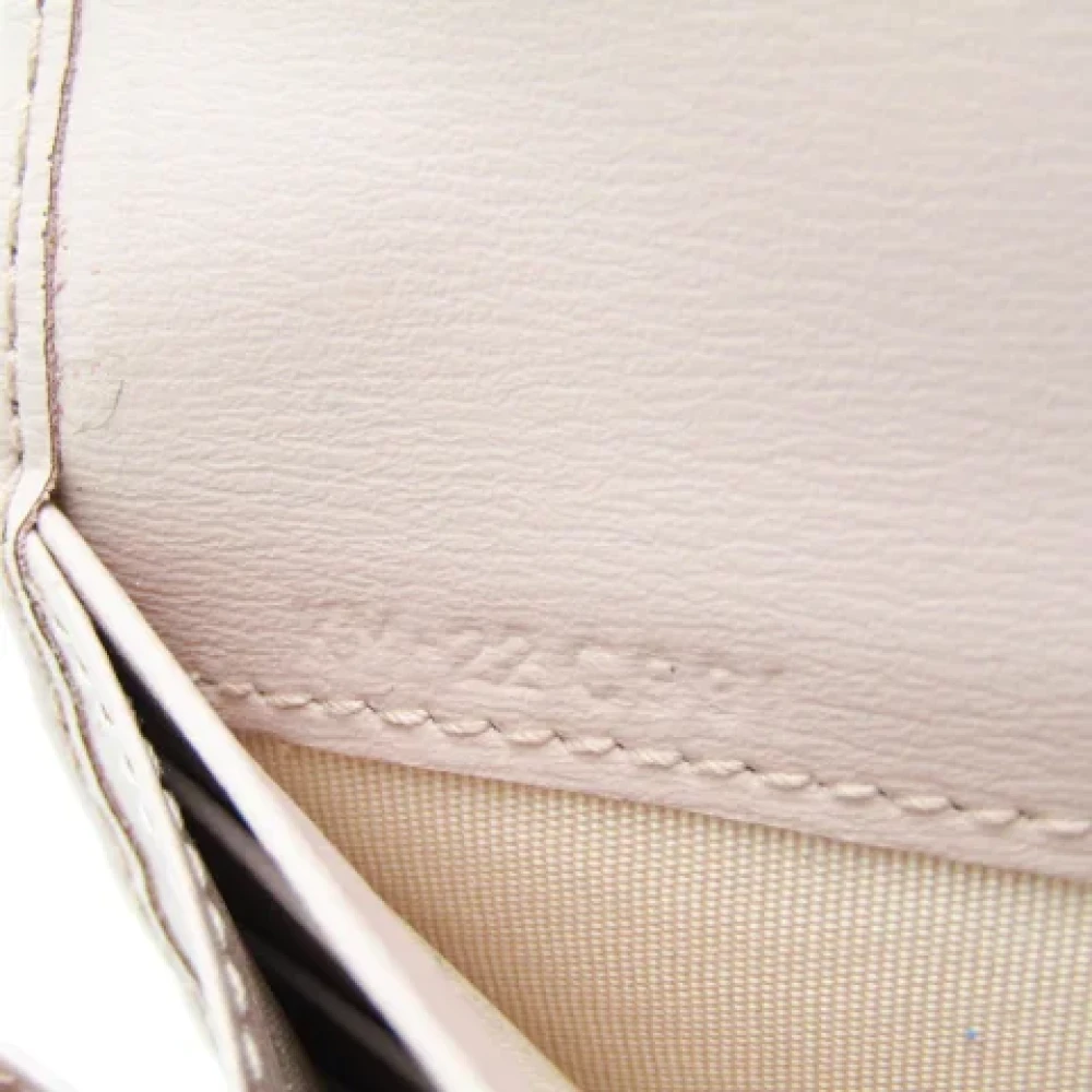 Salvatore Ferragamo Pre-owned Leather wallets Pink Dames