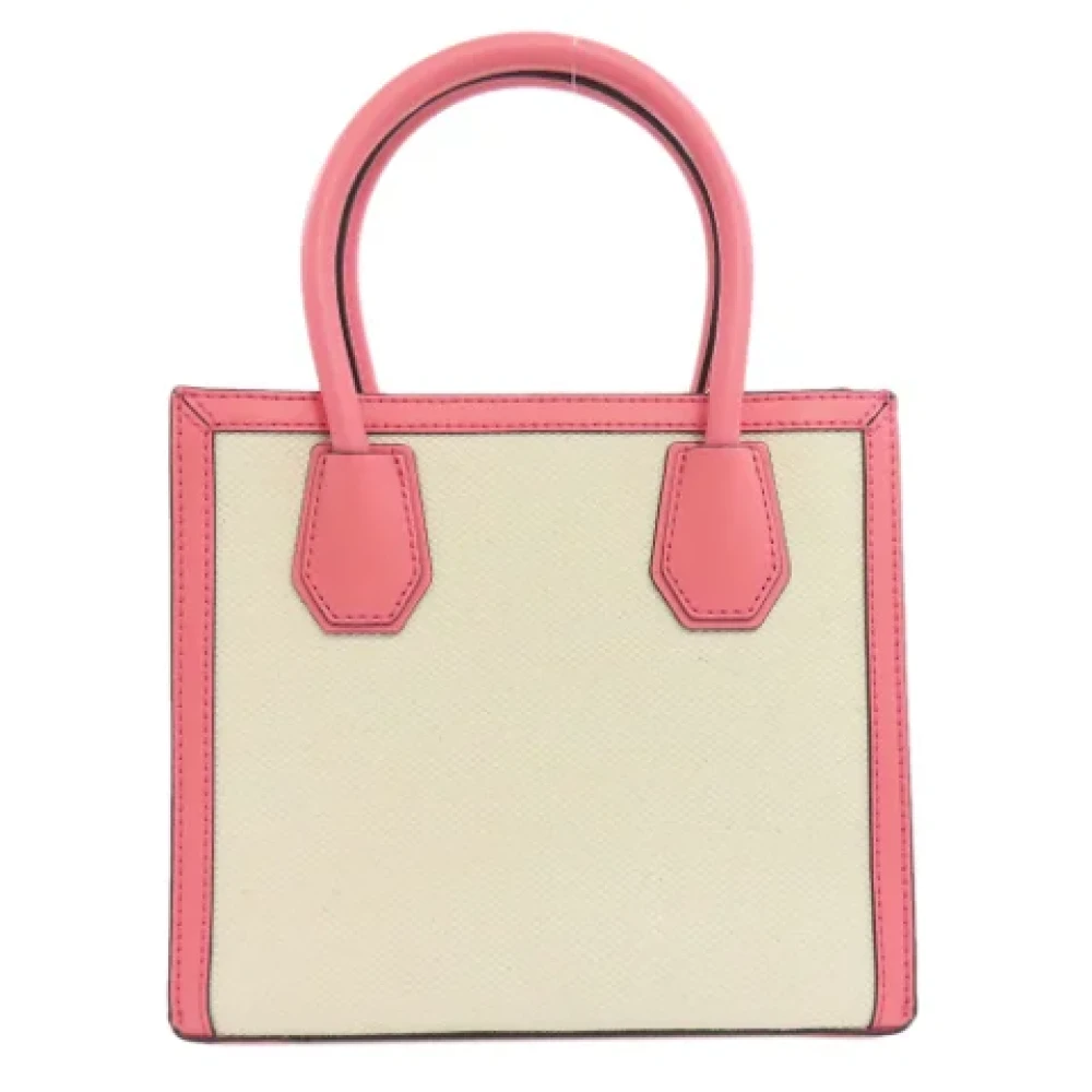 Michael Kors Pre-owned Canvas handbags White Dames