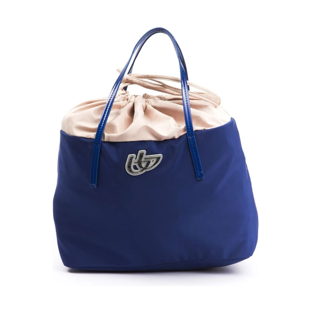 By Byblos Stoffen en Synthetisch Leren Shopper Tas Blue Dames