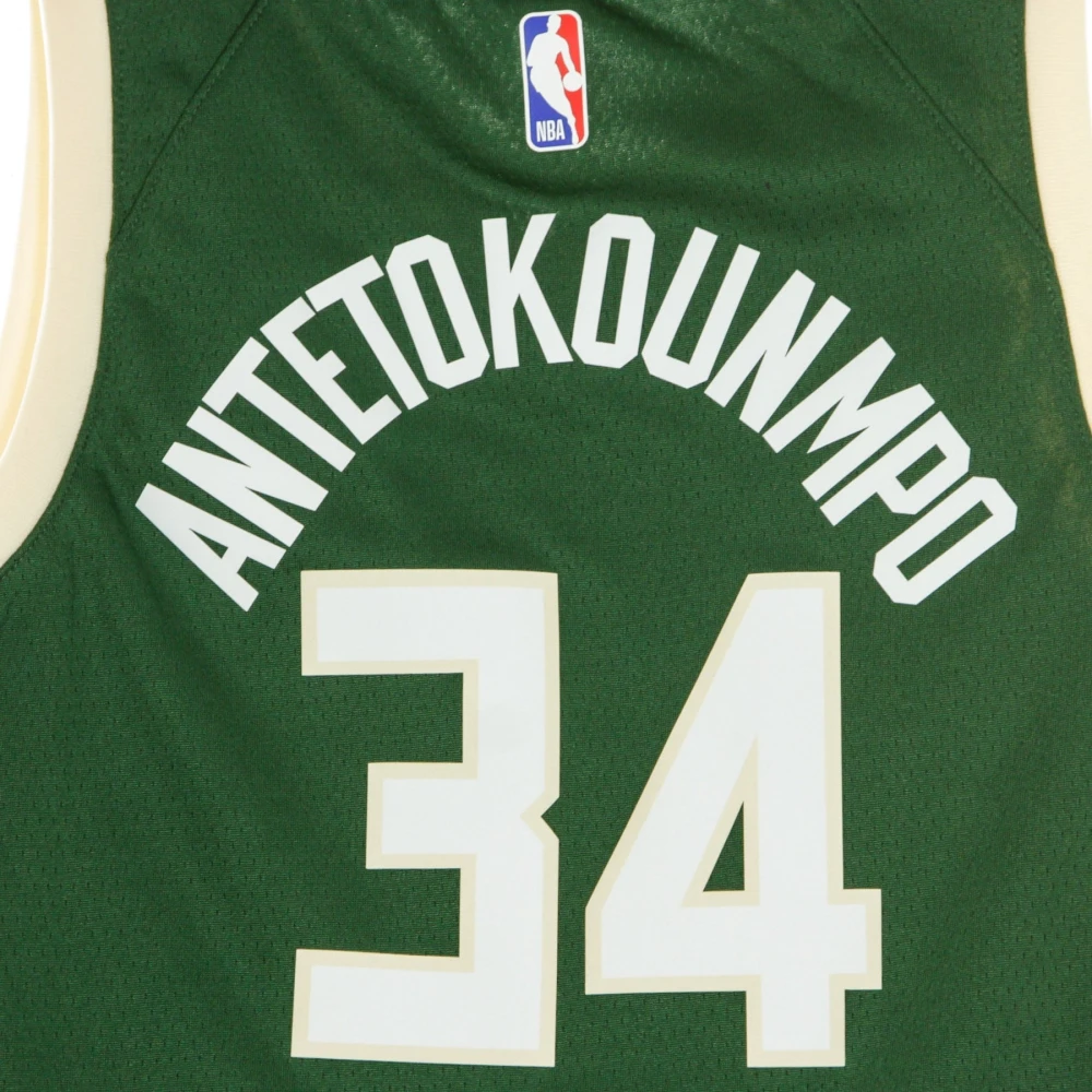 Nike Milwaukee Bucks Basketbal Tanktop Green Heren