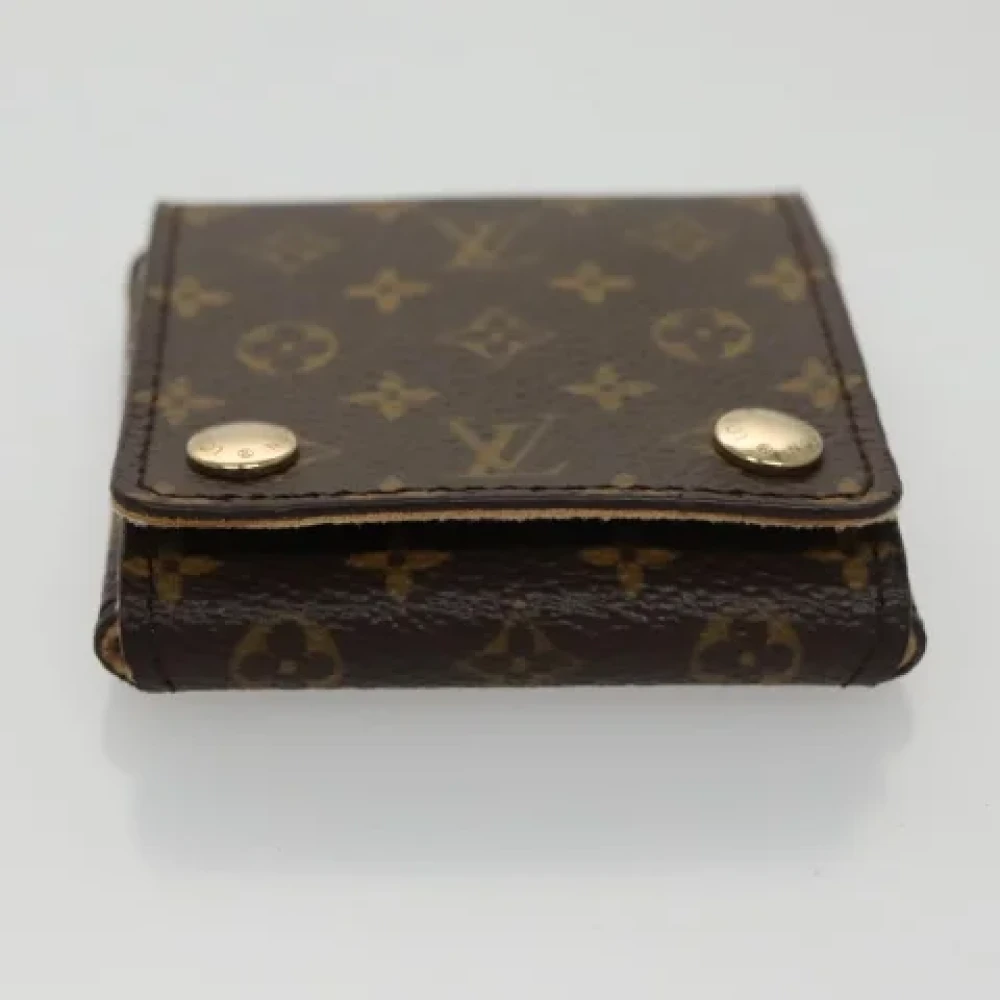 Louis Vuitton Vintage Pre-owned Canvas wallets Brown Unisex