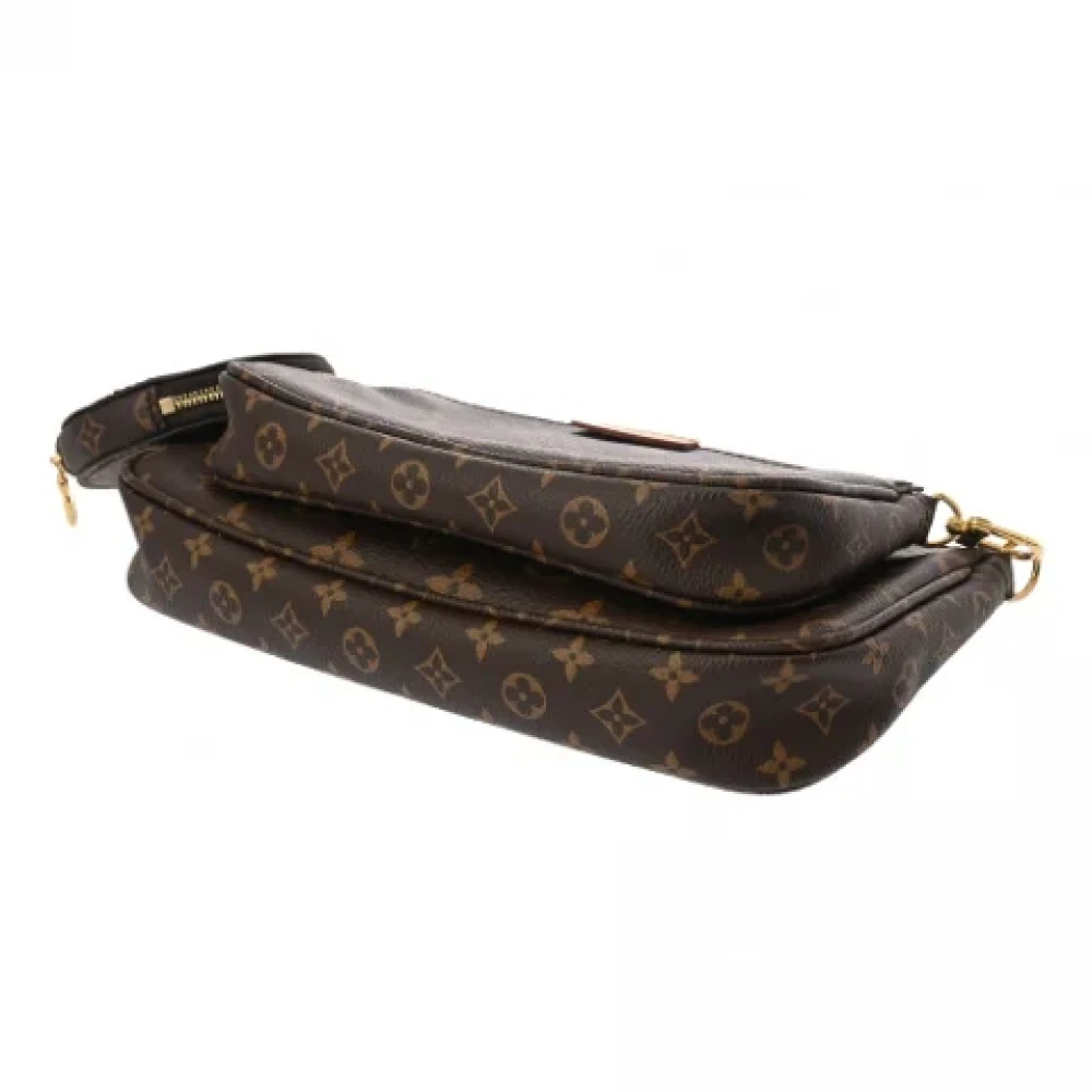 Louis Vuitton Vintage Pre-owned Canvas louis-vuitton-bags Brown Dames